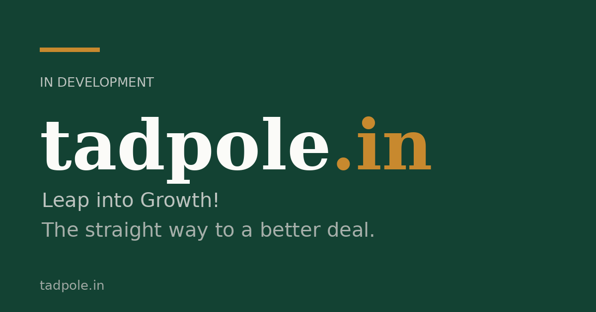 Link preview image for tadpole.in
